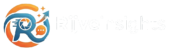 rijveinsights logo white clean